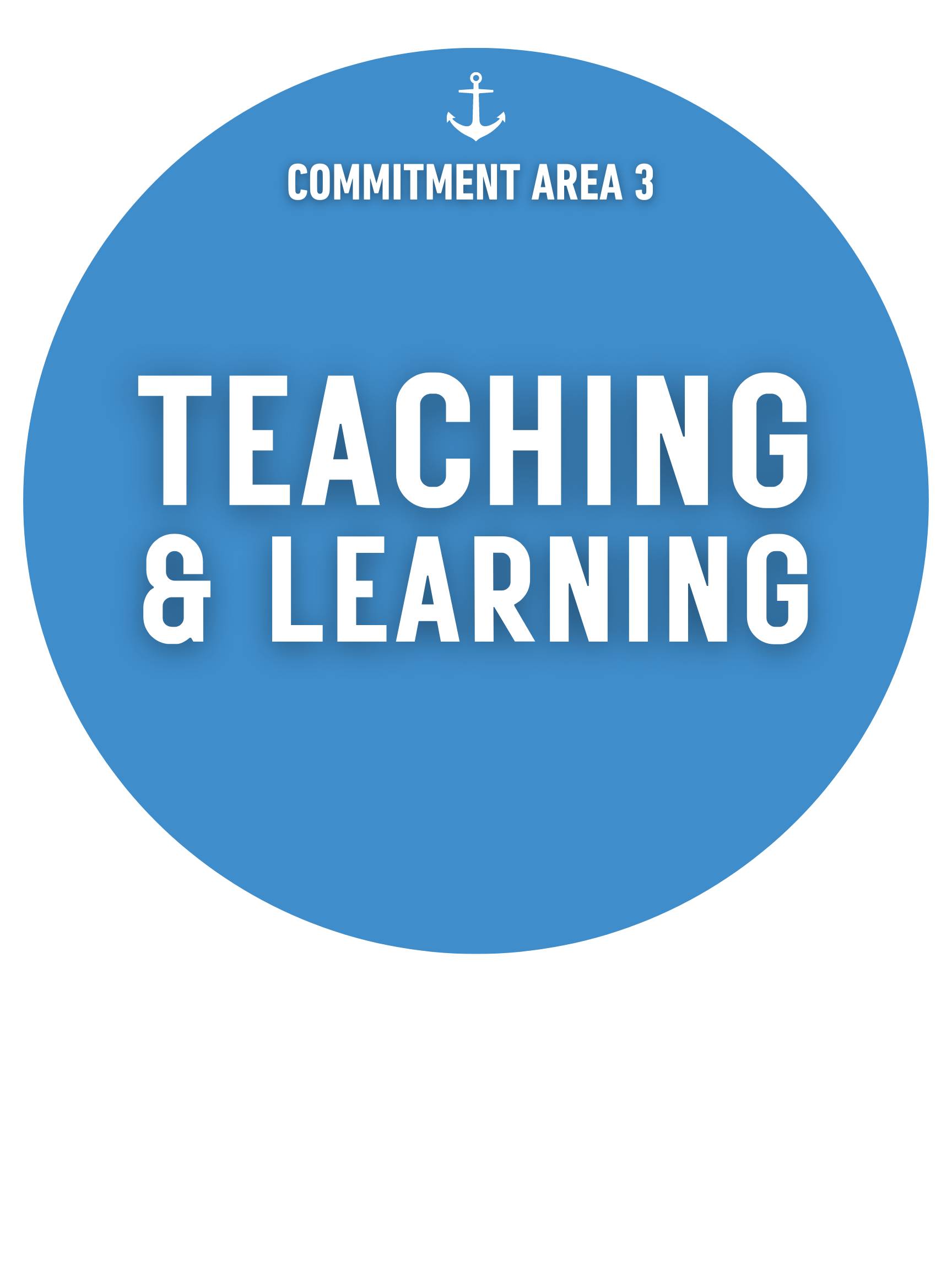 COMMITMENT AREA 3: TEACHING & LEARNING